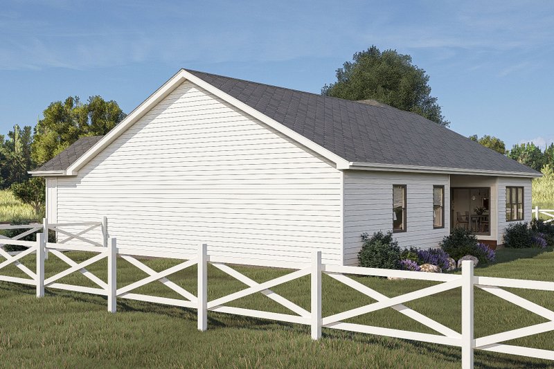 Home Plan - Exterior - Other Elevation 1 for Farmhouse House Plan #455-222 - 3 bed, 2.5 bath