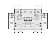 Southern Style House Plan - 2 Beds 2 Baths 2218 Sq/Ft Plan #36-440 