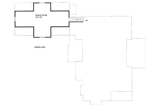 Floor Plan - Other Floor for Craftsman House Plan #117-618 - 3 bed, 3.5 bath