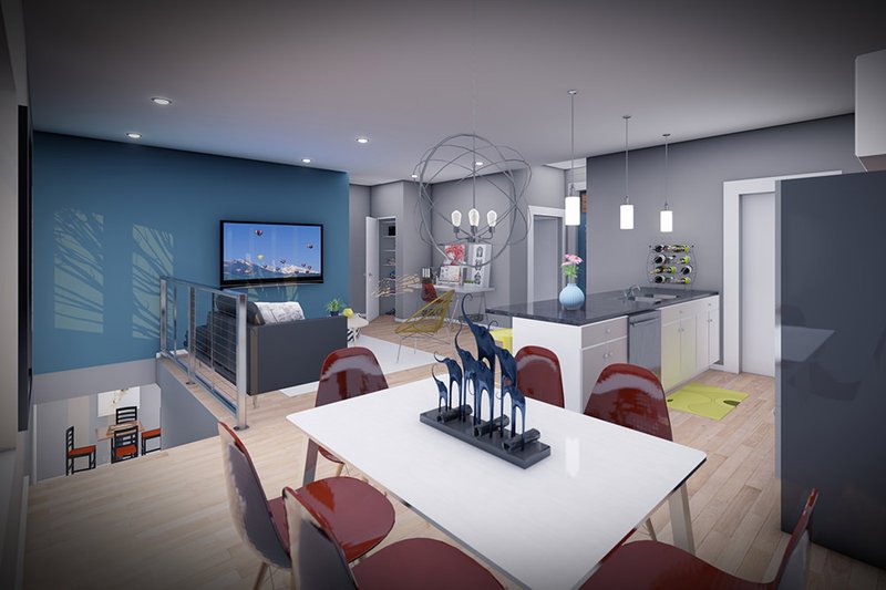 Dream House Plan - Interior - Dining Room for Ranch House Plan #70-1508 - 3 bed, 2.5 bath