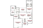 European Style House Plan - 4 Beds 2.5 Baths 2099 Sq/Ft Plan #63-314 