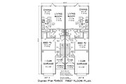 Cottage Style House Plan - 3 Beds 3 Baths 1447 Sq/Ft Plan #513-2295 