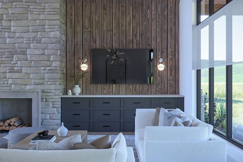 Architectural House Design - Interior - Other 4 for Barndominium House Plan #455-825 - 2 bed, 2.5 bath