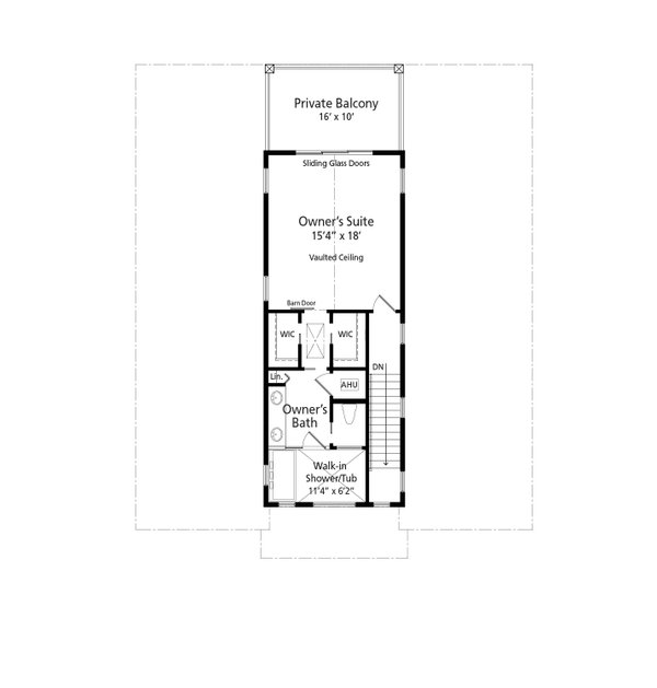 Cottage Floor Plan - Upper Floor Plan #938-154