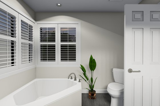 Interior - Master Bathroom 1 for Traditional House Plan #1060-63 - 3 bed, 2.5 bath
