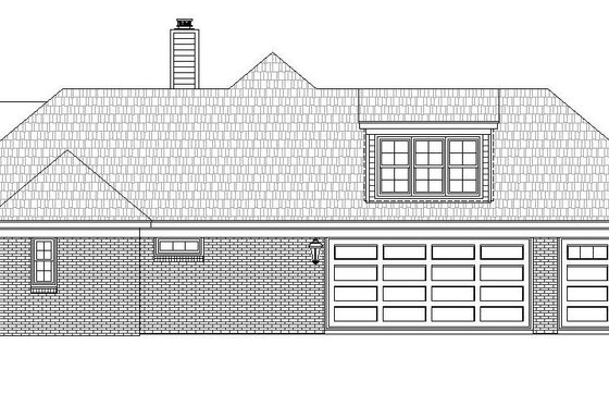 Exterior - Other Elevation for Country House Plan #932-94 - 3 bed, 3.5 bath
