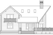 Log Style House Plan - 3 Beds 2 Baths 1744 Sq/Ft Plan #124-503 