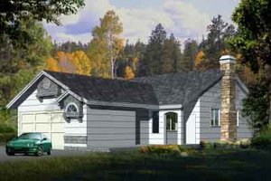 Traditional Exterior - Front Elevation Plan #1-1131