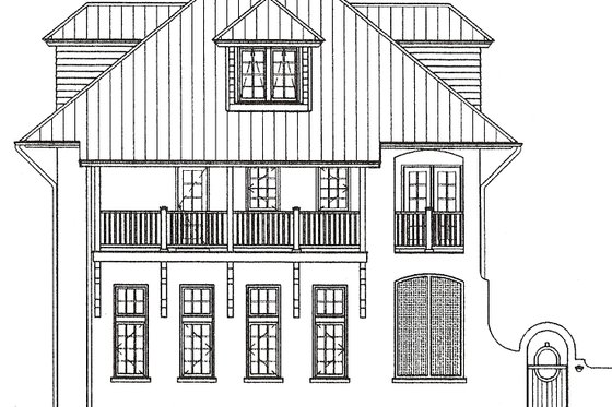Photo 3 for Beach House Plan #536-5 - 3 bed, 4 bath