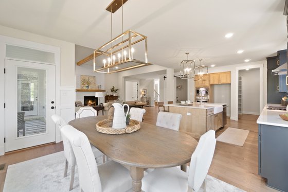 Interior - Kitchen 4 for Farmhouse House Plan #51-1213 - 4 bed, 3.5 bath