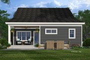 Craftsman Style House Plan - 4 Beds 4 Baths 2223 Sq/Ft Plan #51-1294 Exterior 