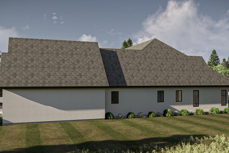 House Blueprint - Exterior - Other Elevation 1 for Cottage House Plan #455-684 - 3 bed, 2.5 bath