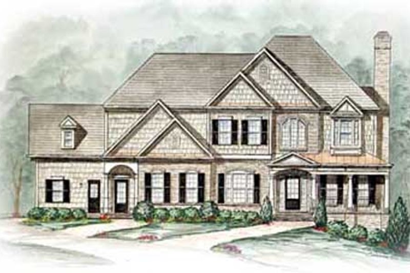 Home Plan - Exterior - Other Elevation for Traditional House Plan #54-141 - 5 bed, 4.5 bath