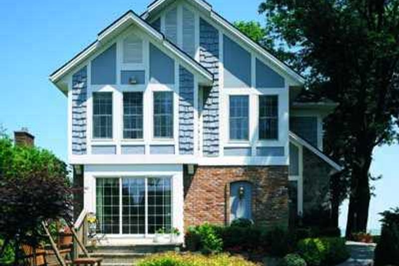 Architectural House Design - Cottage Exterior - Front Elevation Plan #72-142