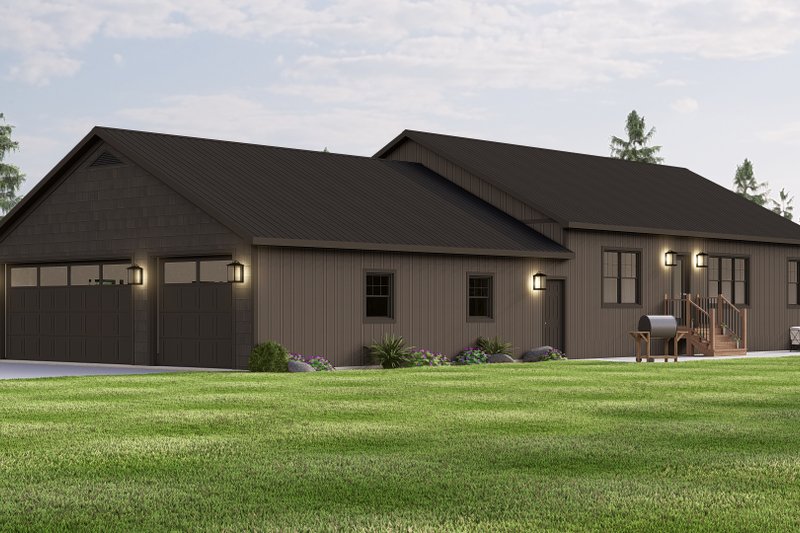 House Design - Exterior - Other Elevation for Country House Plan #1064-341 - 3 bed, 3.5 bath