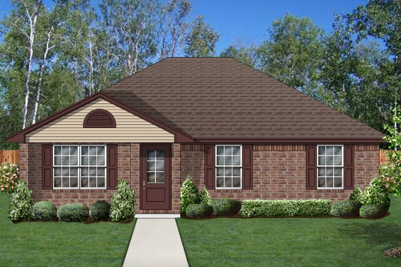 Dream House Plan - Traditional Exterior - Front Elevation Plan #84-583
