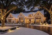 Farmhouse Style House Plan - 4 Beds 3.5 Baths 3250 Sq/Ft Plan #430-415 Exterior 