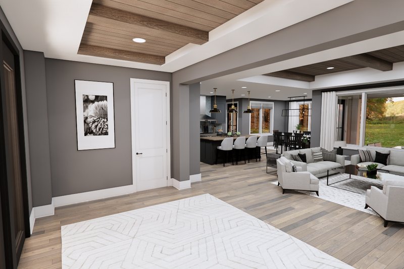 Home Plan - Interior - Entry for Farmhouse House Plan #51-1235 - 3 bed, 3.5 bath