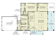 Farmhouse Style House Plan - 3 Beds 2 Baths 1983 Sq/Ft Plan #119-458 