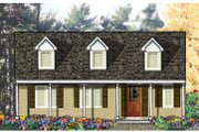 Country Style House Plan - 3 Beds 2 Baths 1500 Sq/Ft Plan #3-120 