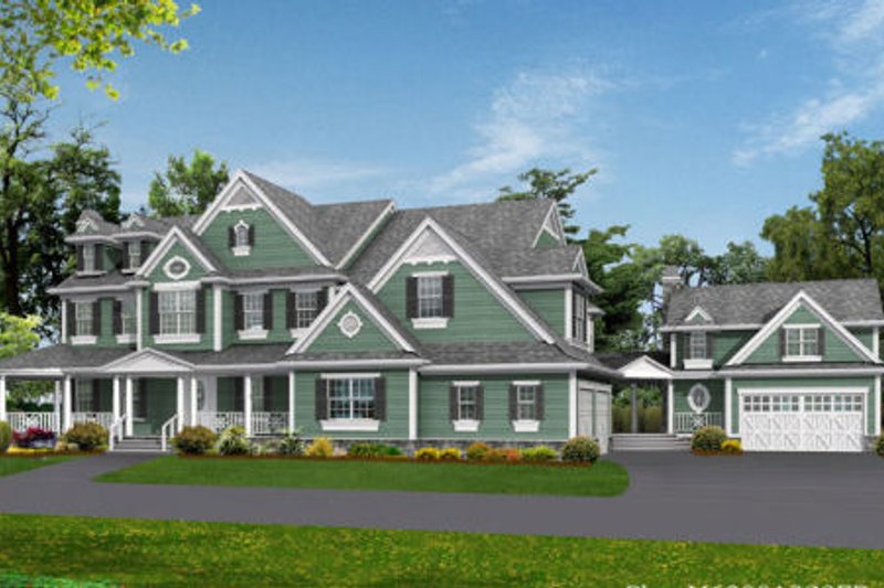 Country Style House Plan - 4 Beds 4.5 Baths 7950 Sq/Ft Plan #132-180