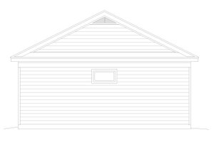 Exterior - Other Elevation for Craftsman House Plan #932-656, 0.5 bath