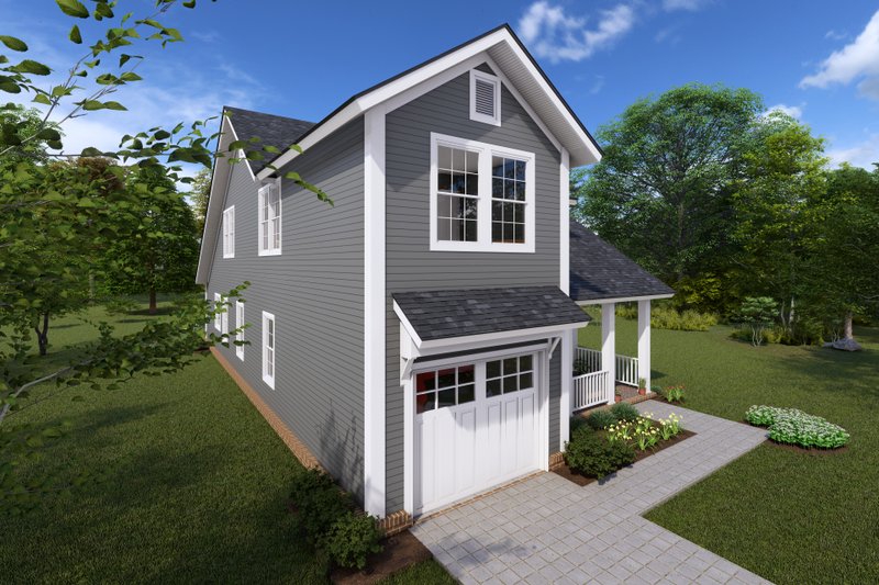 Dream House Plan - Exterior - Other Elevation 2 for Craftsman House Plan #513-12 - 3 bed, 2.5 bath