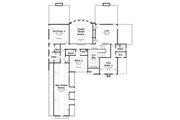European Style House Plan - 4 Beds 4.5 Baths 4970 Sq/Ft Plan #419-242 