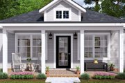 Cottage Style House Plan - 1 Beds 1 Baths 476 Sq/Ft Plan #513-2262 