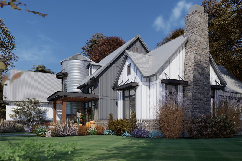 Architectural House Design - Exterior - Other Elevation for Barndominium House Plan #120-268 - 3 bed, 2.5 bath