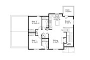 Craftsman Style House Plan - 2 Beds 2 Baths 1281 Sq/Ft Plan #22-627 