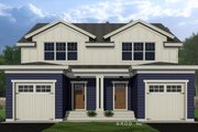 Craftsman Style House Plan - 2 Beds 2.5 Baths 3004 Sq/Ft Plan #51-1313 