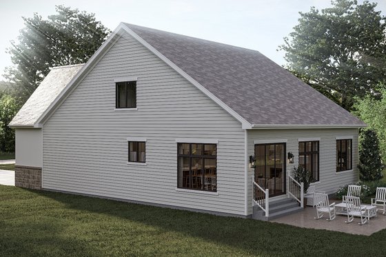 Exterior - Other Elevation for Cottage House Plan #455-783 - 3 bed, 3 bath