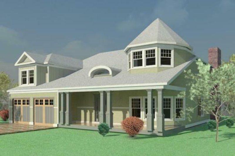 Traditional Style House Plan - 4 Beds 2.5 Baths 3696 Sq/Ft Plan #524-11