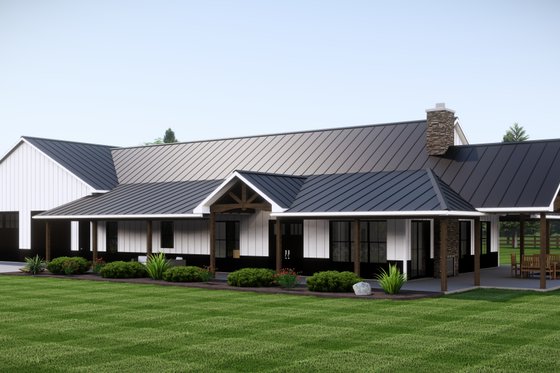 Exterior - Other Elevation for Barndominium House Plan #1064-293 - 3 bed, 2.5 bath