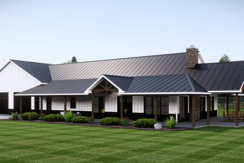 House Design - Exterior - Other Elevation for Barndominium House Plan #1064-293 - 3 bed, 2.5 bath
