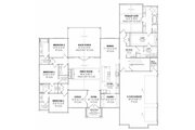 Cottage Style House Plan - 4 Beds 3.5 Baths 3669 Sq/Ft Plan #1096-126 