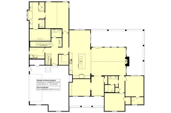 Floor Plan - Other Floor 1 for Farmhouse House Plan #430-299 - 3 bed, 2.5 bath
