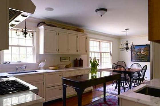 Interior - Kitchen for Colonial House Plan #137-207 - 3 bed, 2 bath