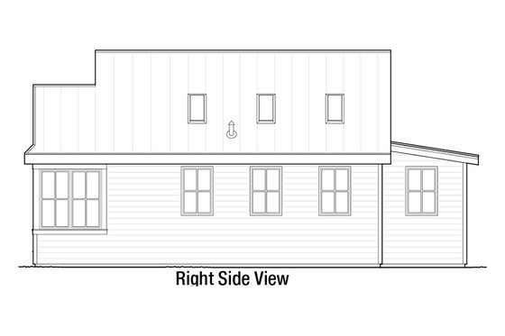 Exterior - Other Elevation 1 for Cottage House Plan #915-16 - 2 bed, 1 bath