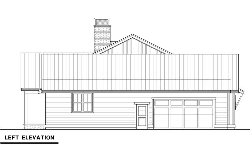 Dream House Plan - Exterior - Other Elevation for Farmhouse House Plan #1070-232 - 3 bed, 2.5 bath