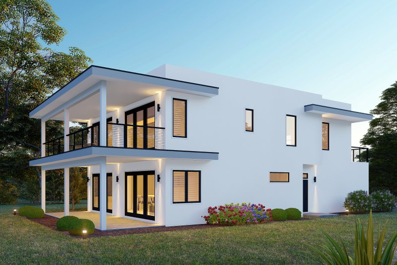 House Plan Design - Exterior - Other Elevation for Modern House Plan #932-1113 - 4 bed, 3.5 bath