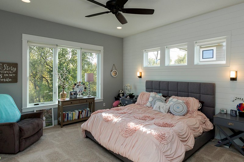 Architectural House Design - Interior - Master Bedroom for Craftsman House Plan #70-1470 - 4 bed, 3.5 bath