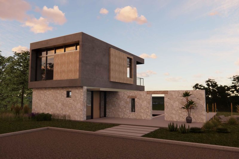 House Plan Design - Modern Exterior - Other Elevation Plan #20-2540