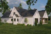 European Style House Plan - 3 Beds 3.5 Baths 2998 Sq/Ft Plan #923-335 