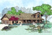 Country Style House Plan - 3 Beds 3 Baths 3000 Sq/Ft Plan #60-401 