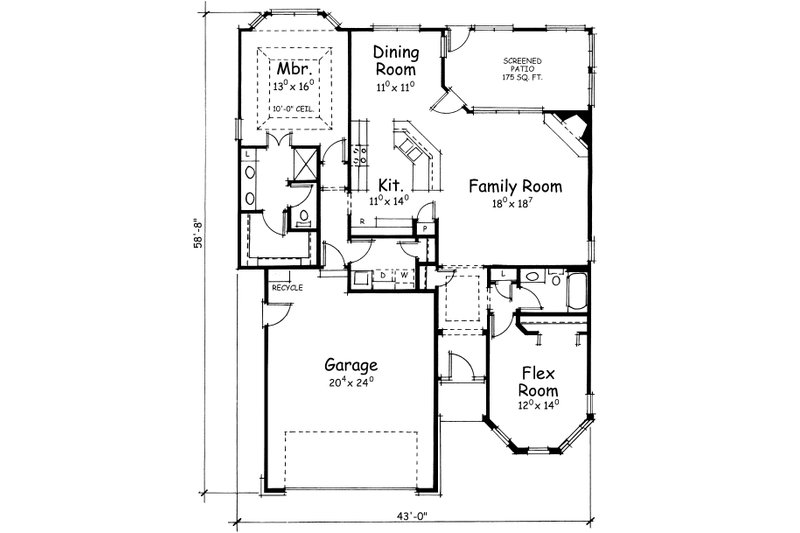 european-style-house-plan-2-beds-2-baths-1492-sq-ft-plan-20-1602-houseplans