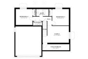 Traditional Style House Plan - 3 Beds 2 Baths 1629 Sq/Ft Plan #1060-455 Floor 
