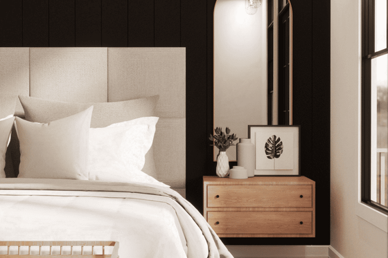 Interior - Master Bedroom 1 for Craftsman House Plan #119-452 - 3 bed, 3.5 bath