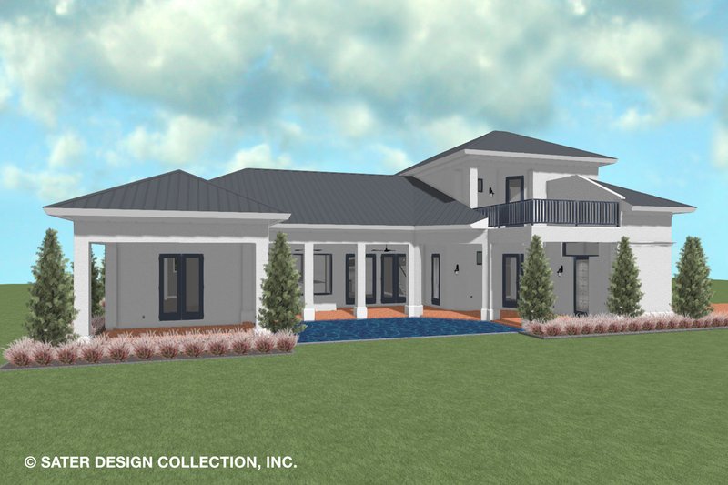 Dream House Plan - Exterior - Outdoor Living 1 for Contemporary House Plan #930-521 - 3 bed, 3 bath